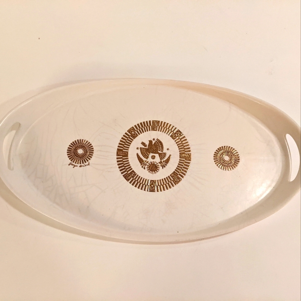 HYALYN POTTERY  Georges Briard ~ 14"  serving platter